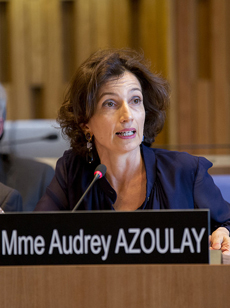 UNESCO: Audrey Azoulay übernimmt Amt der Generaldirektorin - Azoulay war Ministerin für Kultur und Kommunikation in Frankreich; Foto: © UNESCO/Christelle ALIX
