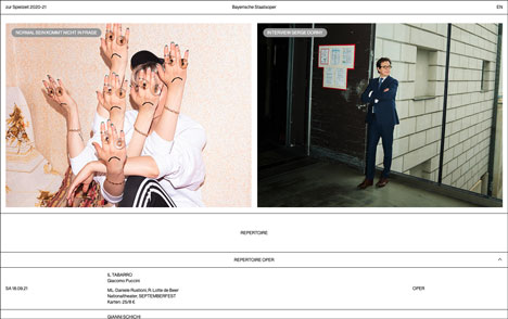 Frischer Online-Auftritt für die Bayerische Staatsoper - Vorgeschmack auf die Website des Münchner Opernhauses, die künftig den Fokus auf Multimedia und interaktive User Interface Elemente legt - Foto: Bayerische Staatsoper