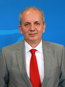 Andreas Beese spricht für die Landesregierung Brandenburg - Brandenburgs künftiger Regierungssprecher: Andreas Beese; Foto: brandenburg.de