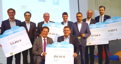 Allgäu ist Modellregion der "Bayern-Cloud" - Die Bescheidübergabe der Projektpartner fand am 10. August statt; Foto: Allgäu GmbH