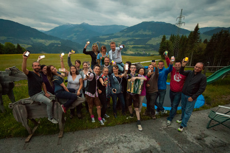 16 Blogger werden zu Markenbotschaftern von Österreich - Internationale Blogger berichten im Social Web über Österreich; Foto: ÖW