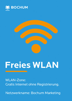 Bochum Marketing baut WLAN zur Kommunikations- und Marketingplattform aus - Ab sofort gibt es WLAN in Bochums City; Fotos: Bochum Marketing GmbH