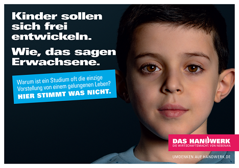 DDB Berlin konzipiert Handwerkskampagne - Die Kreativagentur DDB Berlin hat die neue Kampagne vom Zentralverband des Deutschen Handwerks entworfen – Foto: DDB Berlin