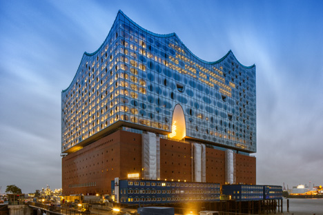 Jung von Matt entwickelt Kommunikationskonzept für die Elbphilharmonie - Nordostansicht der Elbphilharmonie; Foto: www.mediaserver.hamburg.de / Thies Raetzke