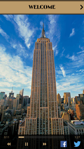 Empire State Building launcht neue App - Screenshot der iPhone-App "Empire State Building"