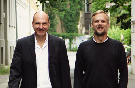 SPD engagiert Richel Stauss für Europawahlkampf - Die Bundes-SPD ist der erste Kunde der Agentur Richel Stauss, die von Frank Stauss (links) und Mathias Richel im Juli gegründet wurde; Foto: Paul Seitz