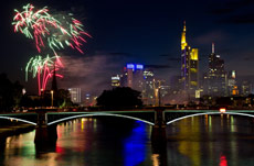Roth & Lorenz gestaltet Bürgerfest zum Tag der Deutschen Einheit in Frankfurt - Geplante Abendinszenierung am 3. Oktober in Frankfurt; Foto: Roth & Lorenz
