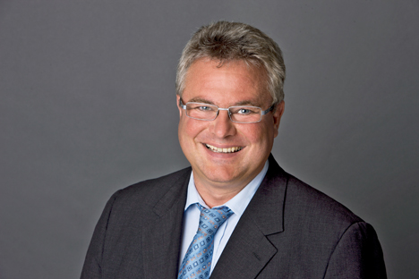 Holger Haas führt die IBA 2027 GmbH - Holger Haas kümmert sich um die Internationale Bauausstellung 2027 in Stuttgart; Foto WRS