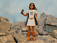 Polizei Hamburg ehrt die "Helden" der Hansestadt - Comic-Figur der Hamburger "Heldin" Lena E.; Foto: DDB