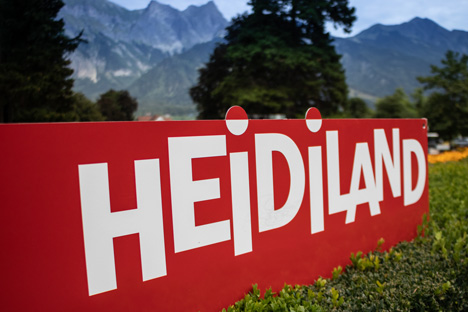 Heidiland Tourismus AG ist alleinige Inhaberin der Marke Heidiland - Die Marke Heidiland wechselt den Besitzer; Foto: Heidiland Tourismus
