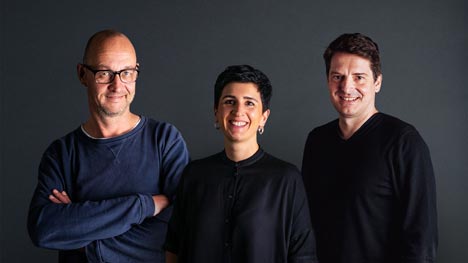 Hirschen gewinnen European Championships 2022 - v.l. Das Münchner Hirschen-Führungstrio: Jens Kurznack, Jasmin Seitel und Arndt Rossnagel; Foto: Zum goldenen Hirschen