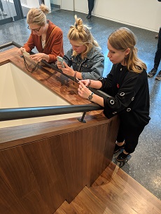 Bucerius Kunst Forum veranstaltet Instawalk - Die Instagrammer konnten die neuen Räumlichkeiten des Kunst Forums im Rahmen eines Instawalks entdecken; Foto: Bucerius Kunst Forum