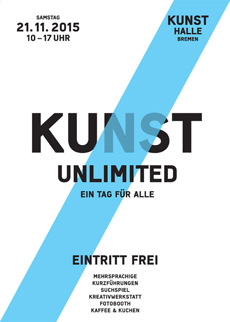 Kunsthalle Bremen lädt zum "Tag für alle" - "Ein Tag für alle" soll ein Tag der Begegnung für Alt- und Neu-Bremer sein; Foto: Kunsthalle Bremen