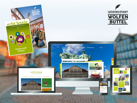Wolfenbüttel präsentiert neue App für Gäste und Anwohner - Lessingstadt Wolfenbüttel unter anderem mit neuer App auf der ITB; Foto: Stadt Wolfenbüttel