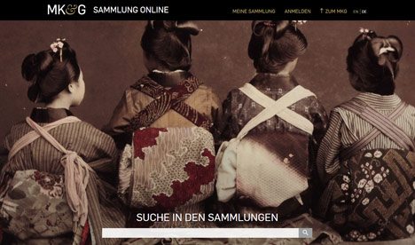 MKG startet Online-Sammlung für die freie Nutzung von Bilddaten - Die Online-Sammlung des MKG weist derzeit rund 3.000 Objekte auf; Foto: MKG