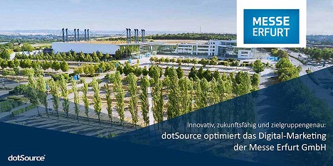 dotSource unterstützt Messe Erfurt - Die Agentur dotSource betreut das Digital-Marketing der Messe Erfurt – Foto: dotSource
