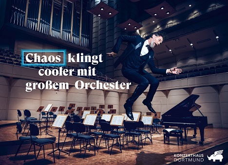 Konzerthaus Dortmund mit neuem Markenauftritt - Die Kampagne stellt Mitarbeiter, Unterstützer und Freunde des Konzerthauses Dortmund in den Mittelpunkt; Foto: MetaDesign