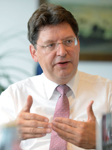 Bundesumweltministerium und Tourismusverband suchen nachhaltige Destinationen - Reinhard Meyer, Präsident des Deutschen Tourismusverbandes; Foto: Wirtschaftsministerium Schleswig-Holstein