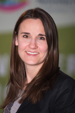 Karen Pein im Chefsessel der IBA Hamburg - Karen Pein; Foto: IBA Hamburg