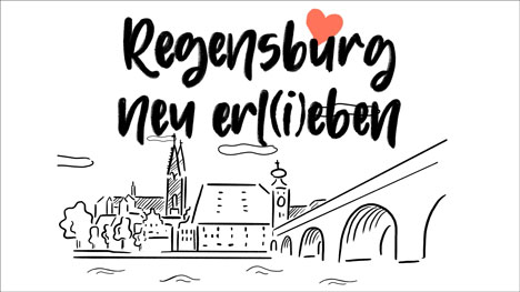 Regensburg baut Social-Media-Kampagne aus - Für die aktuelle Kampagne "Regensburg neu erl(i)eben" hat das Stadtmarketing Regensburg Bürger*innen nach ihren liebsten Beschäftigungen, nach Tipps für besondere Orte in der Stadt und nach den Aktivitäten gefragt - Foto: Stadtmarketing Regensburg