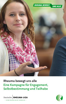 Deutsche Rheuma-Liga startet Kampagne "Rheuma bewegt uns alle" - Aktuelle Kampagnen-Broschüre; Foto: Deutsche Rheuma-Liga