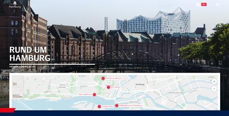 Hamburg Marketing launcht neue Plattform "rundum.hamburg" - Auf dem Online-Portal "rundum.hamburg" können Interessierte 360-Grad-Videos und -Fotos der Hansestadt ansehen; Foto: Hamburg Marketing