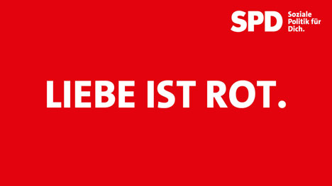SPD verlängert Zusammenarbeit mit BrinkertLück - Für den Bundestagswahl 2021 setzte BrinkertLück auf ein klares, auffälliges Design sowie prägnante Botschaften, um die SPD zu positionieren - Foto: BrinkertLück