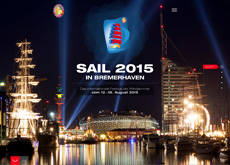 Sail Bremerhaven 2015 sticht mit neuer Website in See -