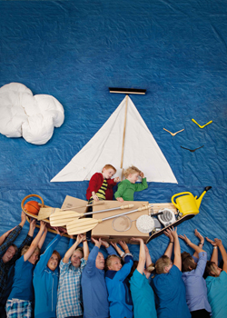 Großer Gewinner der "PR Report" Awards ist die "Lichtgrenze" - Auch die Deutsche Kinder- und Jugendstiftung wurde für ihr Projekt "Anschwung für frühe Chancen" ausgezeichnet; Foto: DKJS