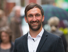 Mathias Schneider ist Citymanager von Lüneburg - Mathias Schneider; Foto: Lüneburg Marketing GmbH