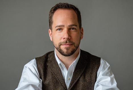 Georg Schulz spricht für die Technische Hochschule Ingolstadt - Dr. Georg Schulz ist von zu Hause aus Journalist; Foto: privat