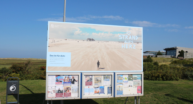 St. Peter-Ording will mit viel Herz überzeugen - Die aktuelle Kampagne läuft bereits seit Anfang August 2025 – Foto: Tourismus-Zentrale St. Peter-Ording