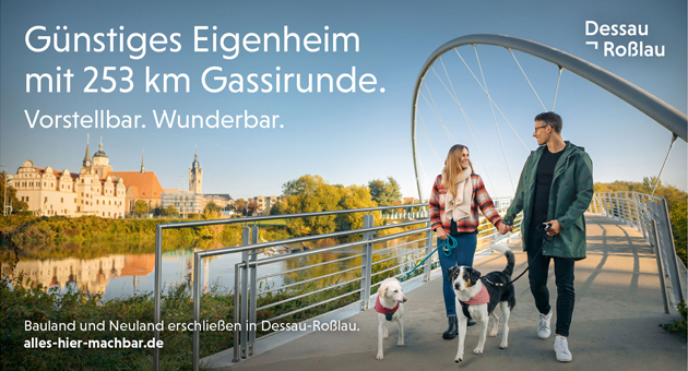 Dessau-Roßlau wirbt für Zuzug junger Menschen - Ziel der Kampagne ist es, die Stadt Dessau-Roßlau als attraktiven, innovativen und modernen Wirtschafts-, Arbeits- und Lebensstandort zu etablieren - Foto: Stadtmarketinggesellschaft Dessau-Roßlau