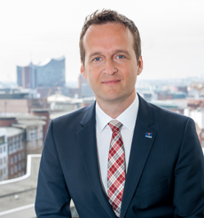 Rolf Strittmatter spricht für Wirtschaftsförderungsrat Metropolregion Hamburg - Hamburgs Wirtschaftsförderer Rolf Strittmatter; Foto: van Kann Fotografie