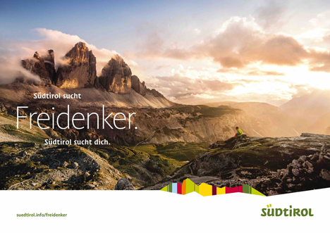Südtirol startet Imagekampagne in Deutschland und Italien - Die Motive zur aktuellen Imagekampagne von Südtirol sind in Rom, München und weiteren Großstädten zu sehen; Foto: IDM Südtirol