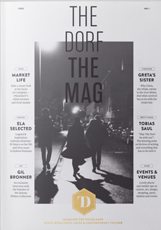 Kontermag und The Dorf - The Mag - neue englische Szeneguides für Düsseldorf und das Ruhrgebiet - "The Dorf - The Mag" heißt der neue Szene-Guide für Düsseldorf; © THE DORF
