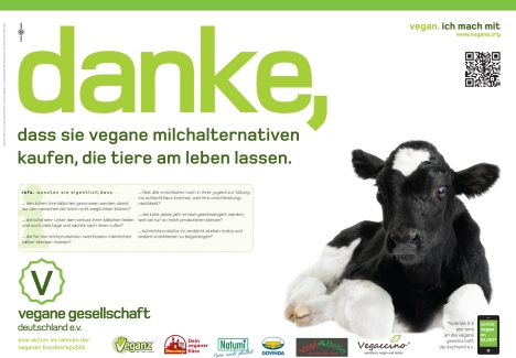 Vegane Gesellschaft wirbt für fleischlose Lebensweise -