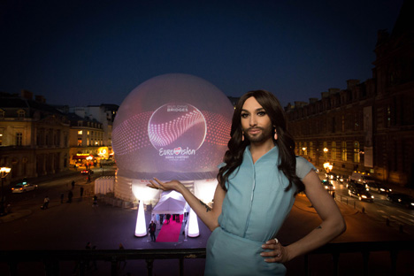 WienTourismus holt Gold beim Austrian Event Award - In der "ViennaSphere" trat unter anderem Conchita Wurst auf; Foto: Rainer Fehringer