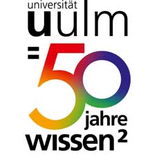 Uni Ulm feiert 50 Jahre Wissen² - Das Logo zum Universitätsjubiläum wurde in einem Studierendenwettbewerb ermittelt
