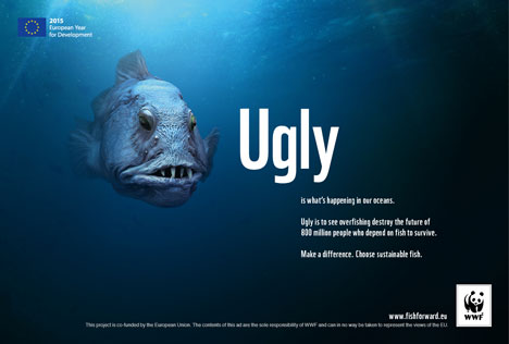 WWF Österreich informiert über nachhaltigen Fischkonsum - Die Kampagnenmotive sollen für den nachhaltigen Fischkonsum sensibilisieren; Foto: J. Walter Thompson