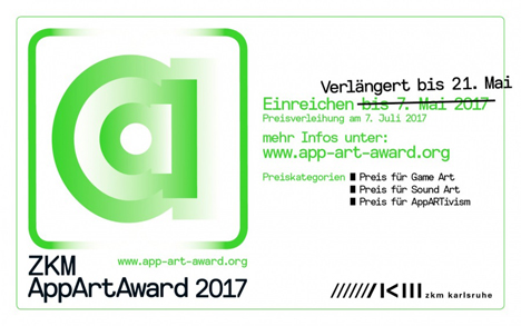 ZKM und CyberForum suchen Anwärter für den AppArtAward - Der AppArtAward wurde 2011 erstmalig vergeben; Abb.: ZKM