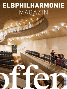 "Elbphilharmonie Magazin" widmet sich dem Hamburger Wahrzeichen - Das Cover der ersten Ausgabe des "Elbphiharmonie Magazins"