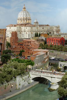 Miniatur Wunderland Hamburg ist Deutschlands beliebteste Sehenswürdigkeit - Ende September erweiterte das Miniatur Wunderland Hamburg seine Ausstellung um das Land Italien; Foto: Miniatur Wunderland