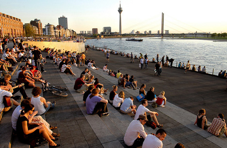 Erstmals über 50 Millionen Übernachtungen in NRW - Nordrhein-Westfalen verzeichnete im Jahr 2017 insgesamt 23,3 Millionen Gäste und mehr als 50 Millionen Übernachtungen; Foto: Düsseldorf Marketing & Tourismus GmbH