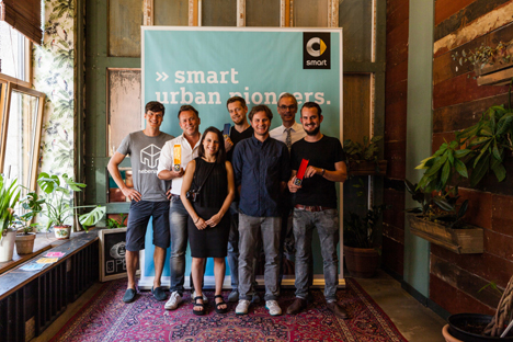 myLike gewinnt Ideenwettbewerb "smart urban pioneers" - Die Gewinner der Plätze eins bis drei auf einem Blick; Foto: Daimler AG