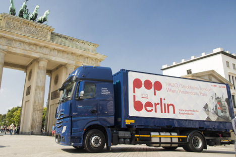 visitBerlin eröffnet fünf Pop-up-Stores in Europa - Die temporären Berlin-Läden touren durch Stockholm, London, Wien, Amsterdam und Paris; Fotos: visitBerlin